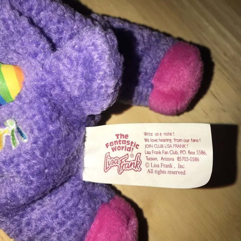 Lisa Frank April‎ Lamb Plush Easter Beams